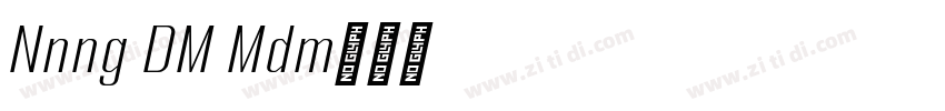 Nanueng DEMO Medium字体转换
